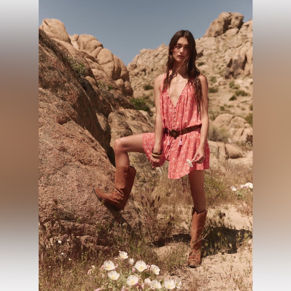 Spell Sunshine Bandit Mini Dress